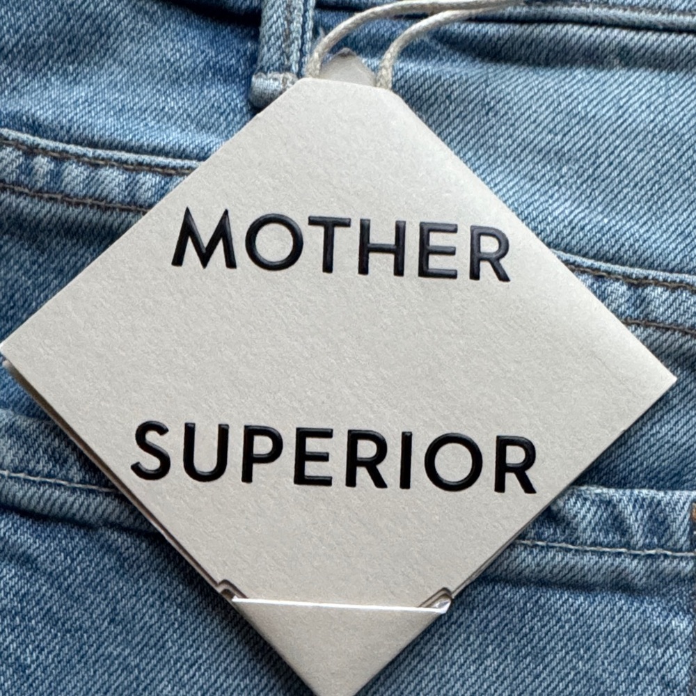 Anthropologie Mother Superior Blue Women's Jeans - Picture 12 of 14
